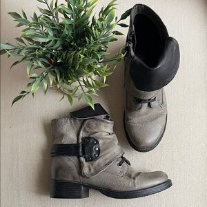 MJUS Italian Leather Ankle Boots – Made in Italy 🇮🇹. Like New